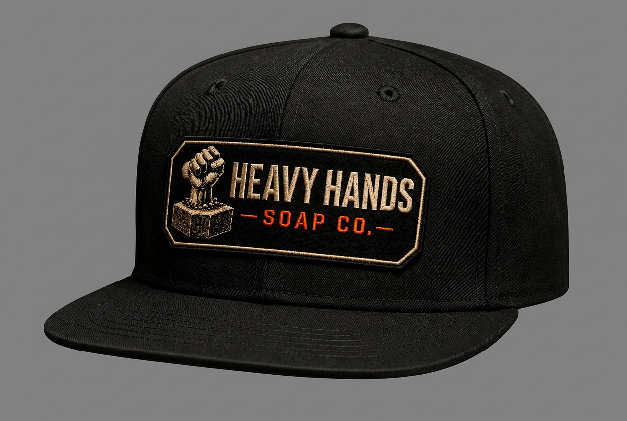 FLAT BILL HAT — Heavy Hands Soap Co.