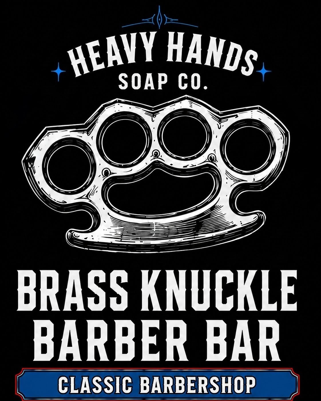 BRASS KNUCKLE BARBER BAR