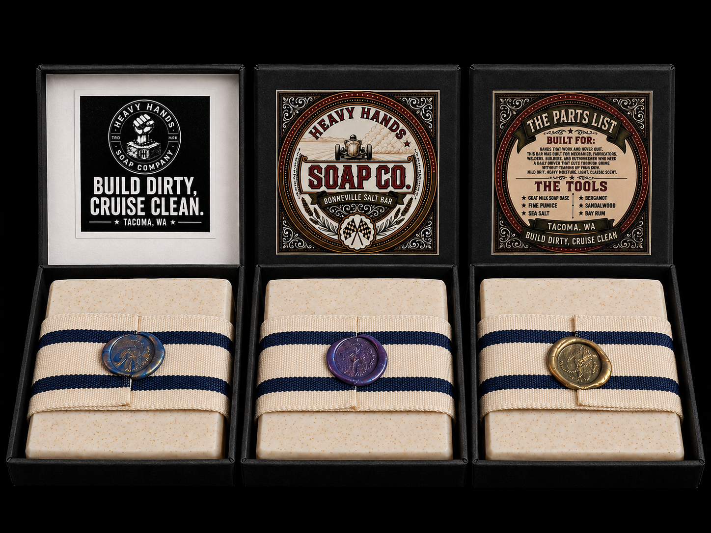 BONNEVILLE SALT BAR parts list — ingredients