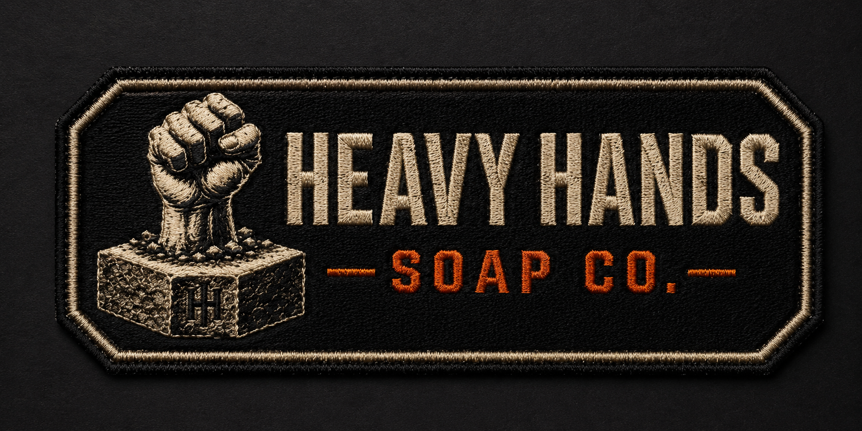 EMBROIDERED PATCH — Heavy Hands Soap Co.
